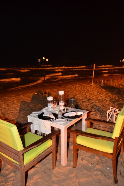 Romantic Beach Dinner at Edde Sands